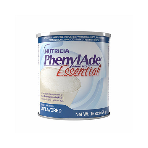 Nutricia PhenylAde Essential Drink Mix, 1 lb Can, Unflavored (200770)