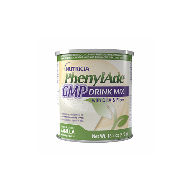 Nutricia PhenylAde GMP Drink Mix, 13.2 oz (375 g) Can, Vanilla (201647)