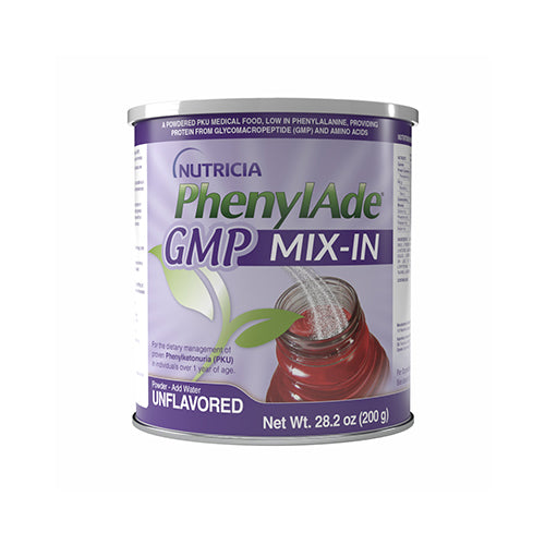 Nutricia PhenylAde GMP Mix-In Powder, 28.2 oz (200 g) Can, Unflavored (201649)