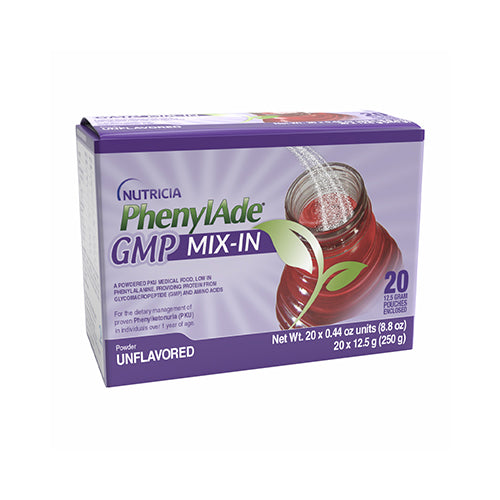 Nutricia PhenylAde GMP Mix-In Powder, 12.5g Pouch, Unflavored (201721)
