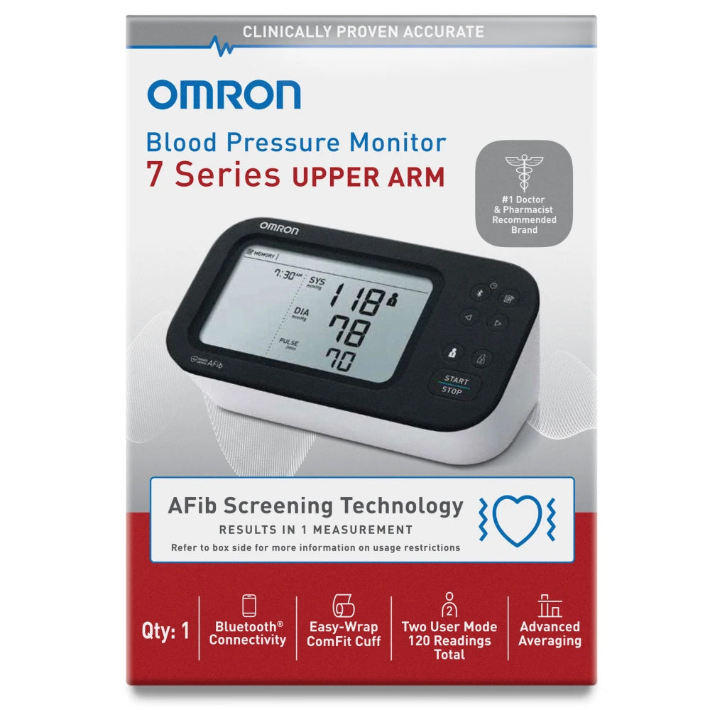 OMRON 7-Series Upper Arm Blood Pressure Monitor (BP7360) - Box