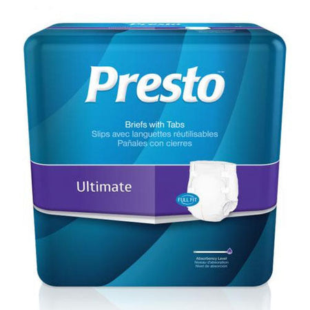 Presto Ultimate Full Fit Briefs, Medium (ABB30020)