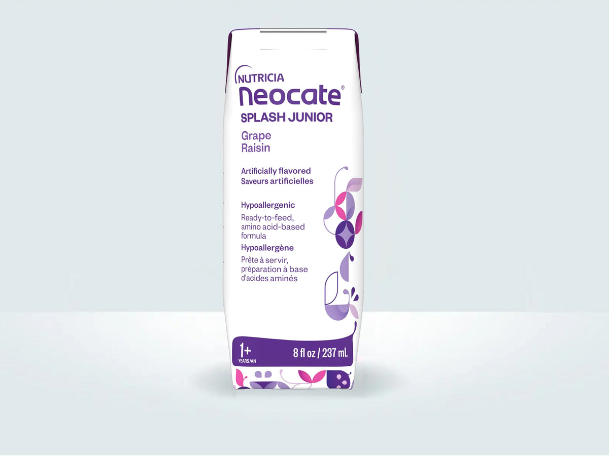 Nutricia Neocate Splash Junior, Grape, 8oz (122435A) - Front view