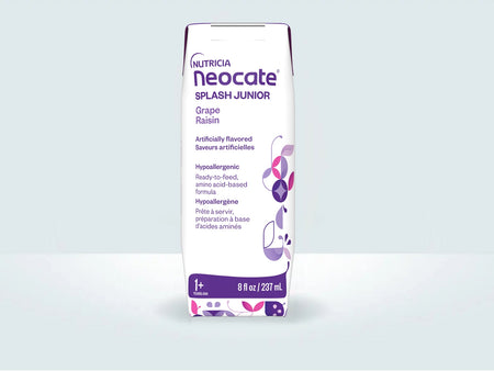 Nutricia Neocate Splash Junior, Grape, 8oz (122435A) - Front view