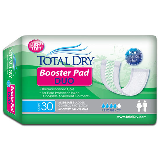 Secure Personal Care TotalDry Duo Booster Pads (BH98102)