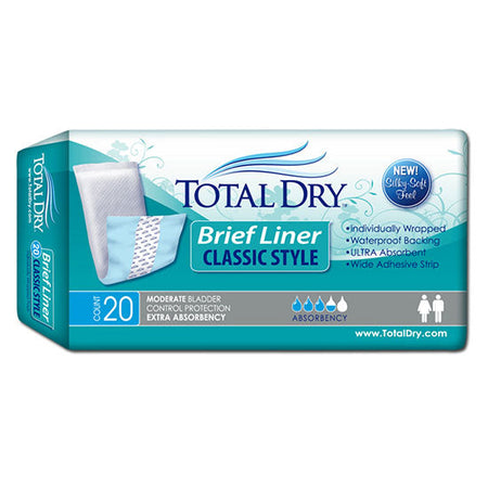Secure Personal Care TotalDry Brief Liner (SP1571)