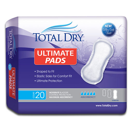 Secure Personal Care TotalDry Pads Ultimate (SP1596)