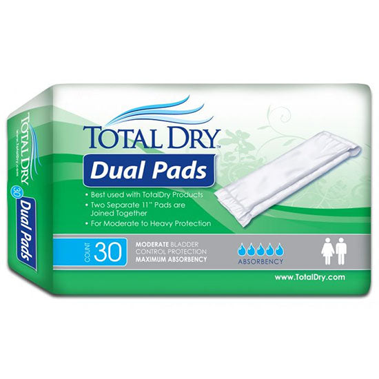 Secure Personal Care TotalDry Dual Pads (SP1911)