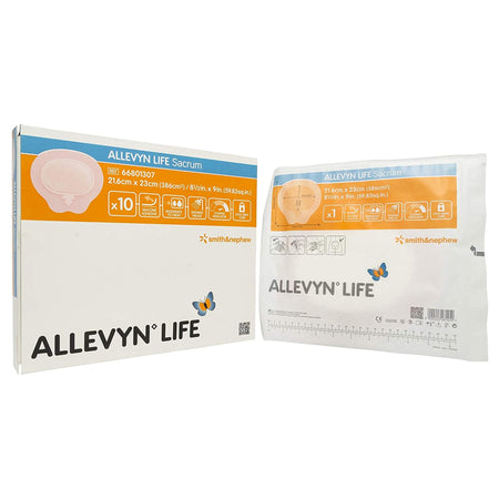 Smith & Nephew ALLEVYN Life Foam Dressing, 8-1/2" x 9" (66801307)