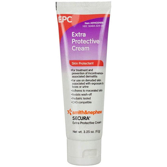 Smith & Nephew Secura Extra Protective Cream, 3.25 oz. Flip-Top Tube (59432400)