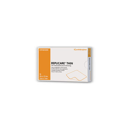 Smith & Nephew Replicare Thin Hydrocolloid Dressing, 3-1/2" x 5-1/2" (59484100)