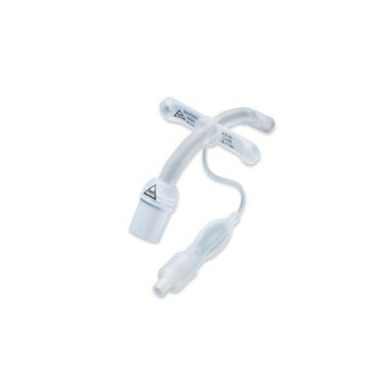 Smiths Medical Bivona Flextend TTS Cuff Neonatal V-Neck Tracheostomy Tube, Size 3.5mm (67NFP35)