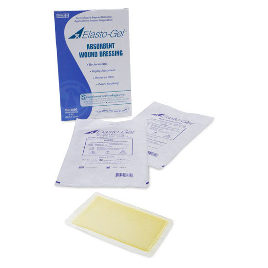 Southwest Technologies Elasto-Gel Circle Wound Dressing, 6" x 8" (DR8600)