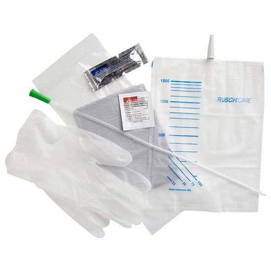 Teleflex EasyCath Intermittent Catheter Straight Kit, 10 Fr, (ECK100)