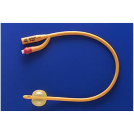 Teleflex Gold Siliconized Coated Foley Catheter, 18 Fr, 16", 2-way, 5-15 mL (180705180)