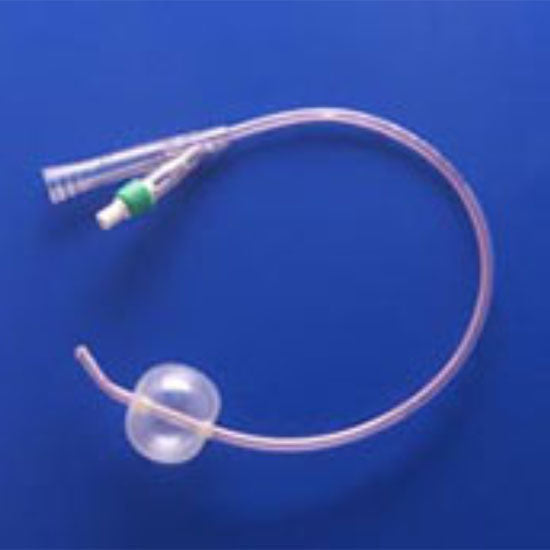 Teleflex Soft Simplastic Coude Foley Catheter, 18 Fr, 16", 2-way, 30 mL (662430-000180)