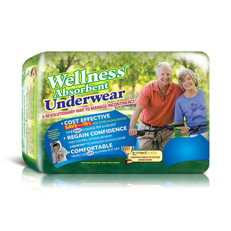 Unique Wellness Absorbent Underwear, XXX-Large, 80in to 95in (6288)