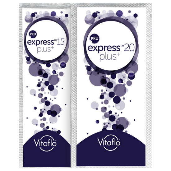 Vitaflo PKU Express Plus 20, Raspberry, 34g Packet