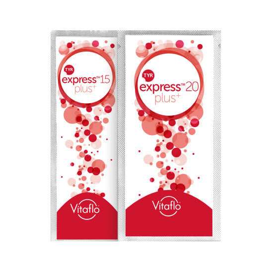 Vitaflo TYR Express Plus 15, Unflavored, 25g Packet