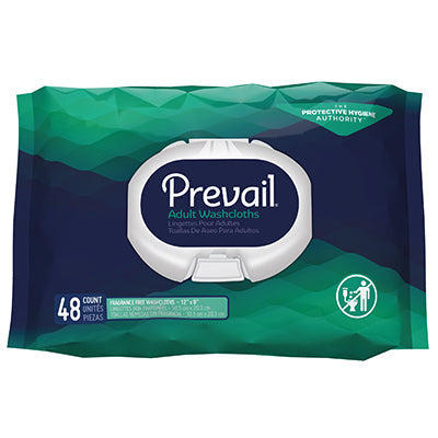 Prevail Fragrance Free Soft Pack with Press-N-Pull Lid, 12" x 8" (WW-810)