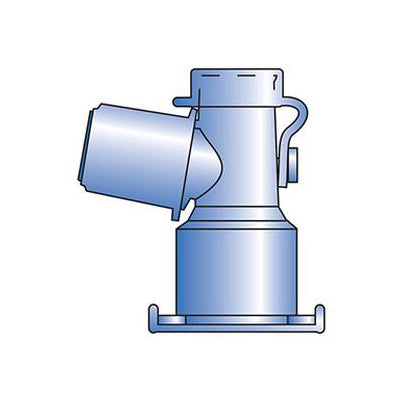 Smiths Medical Pneupac Nonsterile Standard Dual-Axis Swivel Adapter (525150)