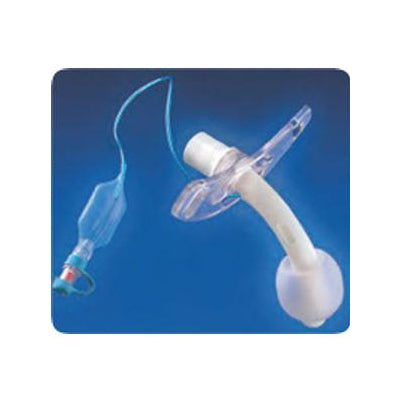 Smiths Medical Cuffed Fenestrated D.I.C. Tracheostomy Tube, Size 6mm, Orange (513060)