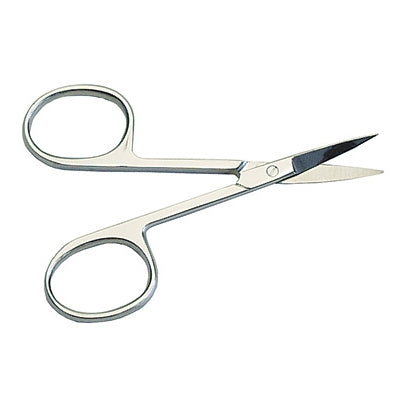 Grafco Stainless Steel Manicure Scissor, 3-1/2" With Curved Blades (1786)