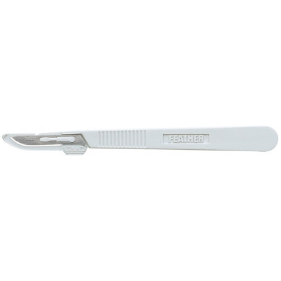 Feather Conventional Disposable Sterile Scalpels, #10, Grey (2975#10)