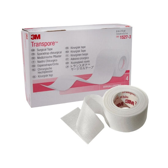 3M Transpore Surgical Tape, 3" x 10 yard (1527-3)