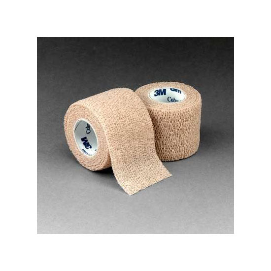 3M Coban Self-Adherent Wrap, Tan, 2" x 5 yards (1582)