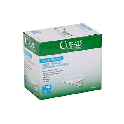 Medline Curad Non-Stick Pad, 2" x 3" (CUR47395RB)