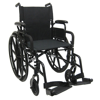 Karman 18" Ultra Lightweight Wheelchair w/Flip Back Armrest