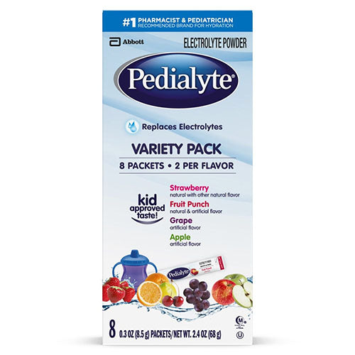 Abbott Nutrition Pedialyte Powder Packs, Variety Pack (56090)