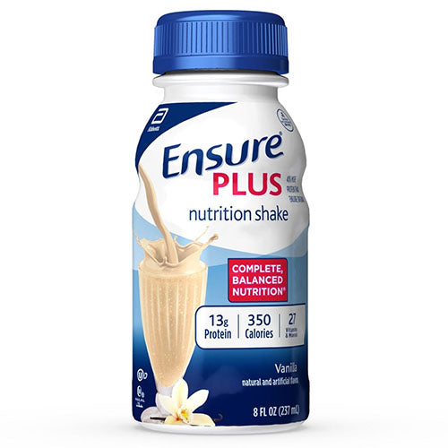 Abbott Nutrition Ensure Plus Nutrition Shake, Vanilla (57263)