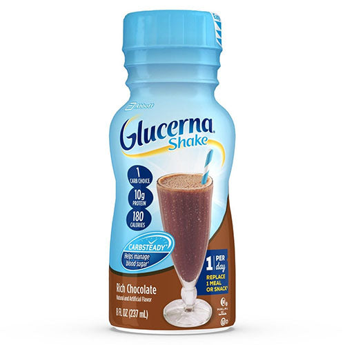 Abbott Nutrition Glucerna Shake, Rich Chocolate (57804)