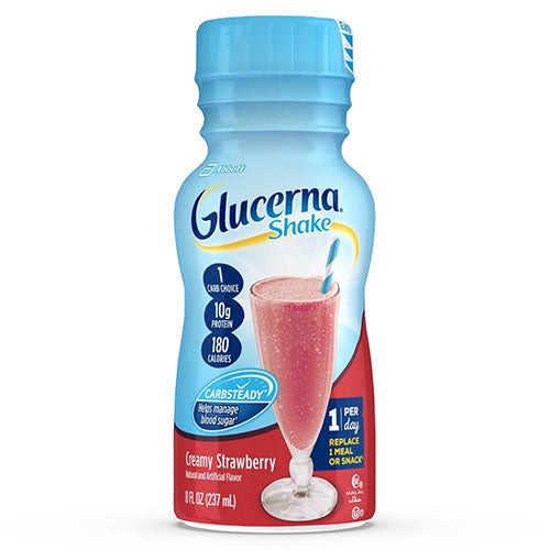 Abbott Nutrition Glucerna Shake, Creamy Strawberry (57807)
