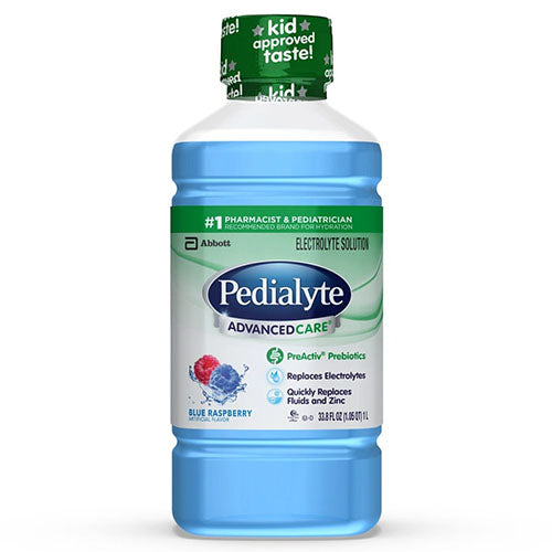 Abbott Nutrition Pedialyte AdvancedCare, Blue Raspberry (63059)