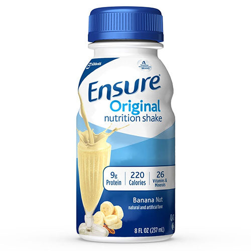Abbott Nutrition Ensure Original Nutrition Shake, Banana Nut (66910)