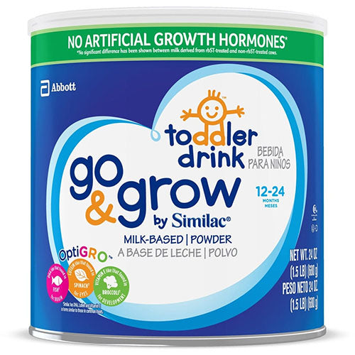 Abbott Nutrition Similac Go and Grow Milk-Based Toddler Drink Powder (67010)