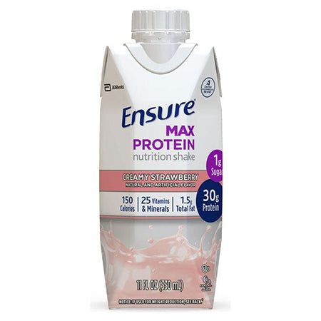 Abbott Nutrition Ensure Max Protein, Creamy Strawberry (68169)