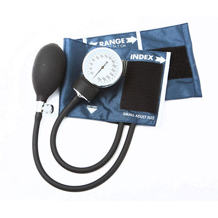 American Diagnostic Prosphyg 775 Pocket Aneroid Sphyg, Navy, Adult Small (775-10SAN)