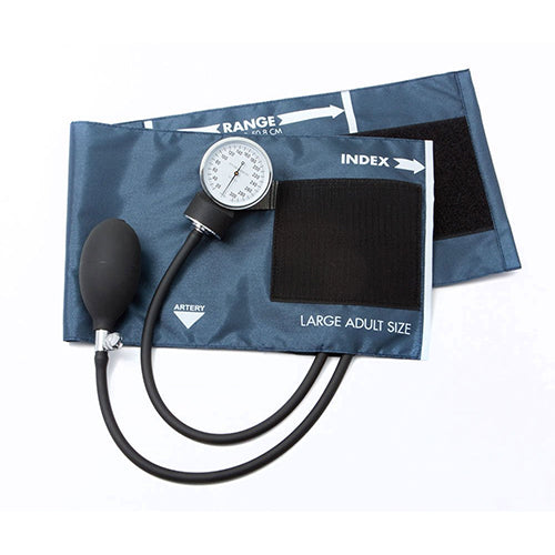 American Diagnostic Prosphyg 775 Pocket Aneroid Sphyg, Navy, Adult Large (775-12XN)