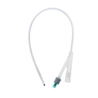 Amsino 2-Way All-Silicone Foley Catheter, 18Fr 5cc (AS41018S)