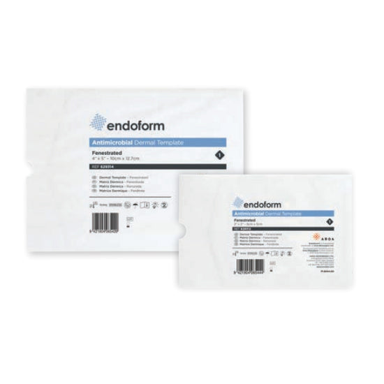 Aroa Biosurgery Endoform Antimicrobial Dermal Template, Non-Fenestrated, 2" x 2" (629311)