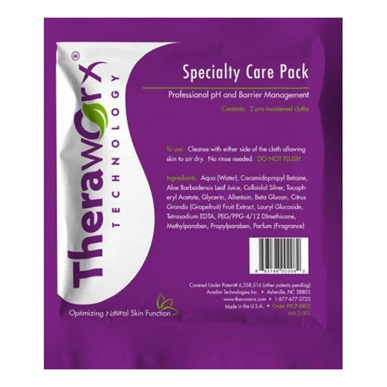 Avadim Theraworx Specialty Care 2 Cloth System, Fragrance Free, 2-Pack (SCP-8802FF)