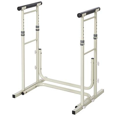Essential Medical Height Adjustable Standing Toilet Safety Rails (B5041)