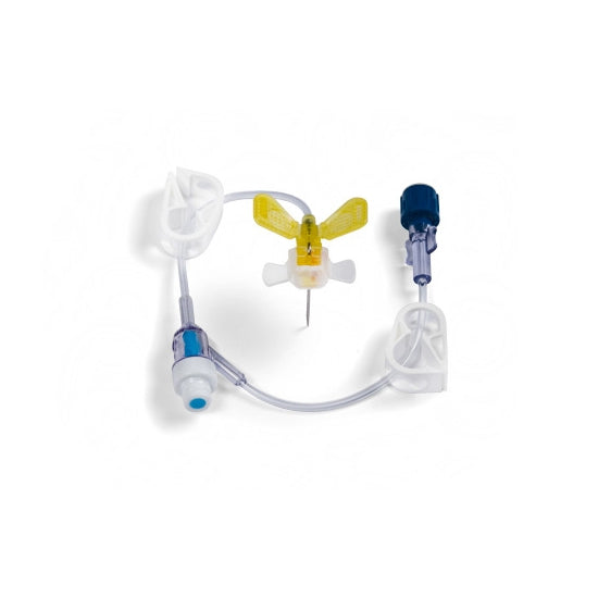 Becton Dickinson MiniLoc Safety Infusion Set 20G x 0.75" with Y-Site and Needle-free Injection Cap (S02320-75)