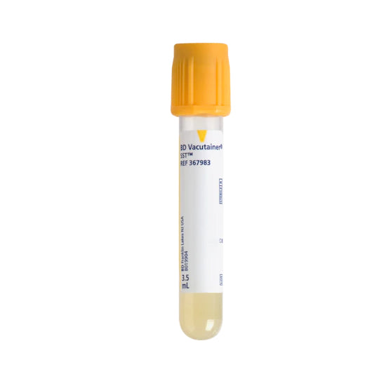 Becton Dickinson BD Vacutainer SST Tube, Gold, 3.5mL (367983)