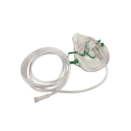 Allied Healthcare Simple Oxygen Mask, Adult with 7' Tubing (64041)