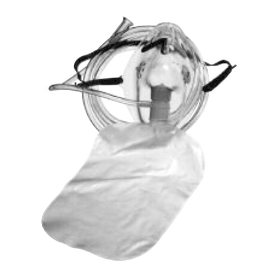 Allied Healthcare Non-Rebreather Mask, Adult with Elastic Strap (64060)